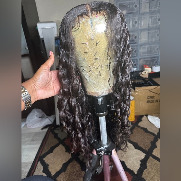 Pre❤VERY GENTLY worn 13X4 HD LACE FRONTAL 22-24 inches Human Hair - Picture 13 of 13